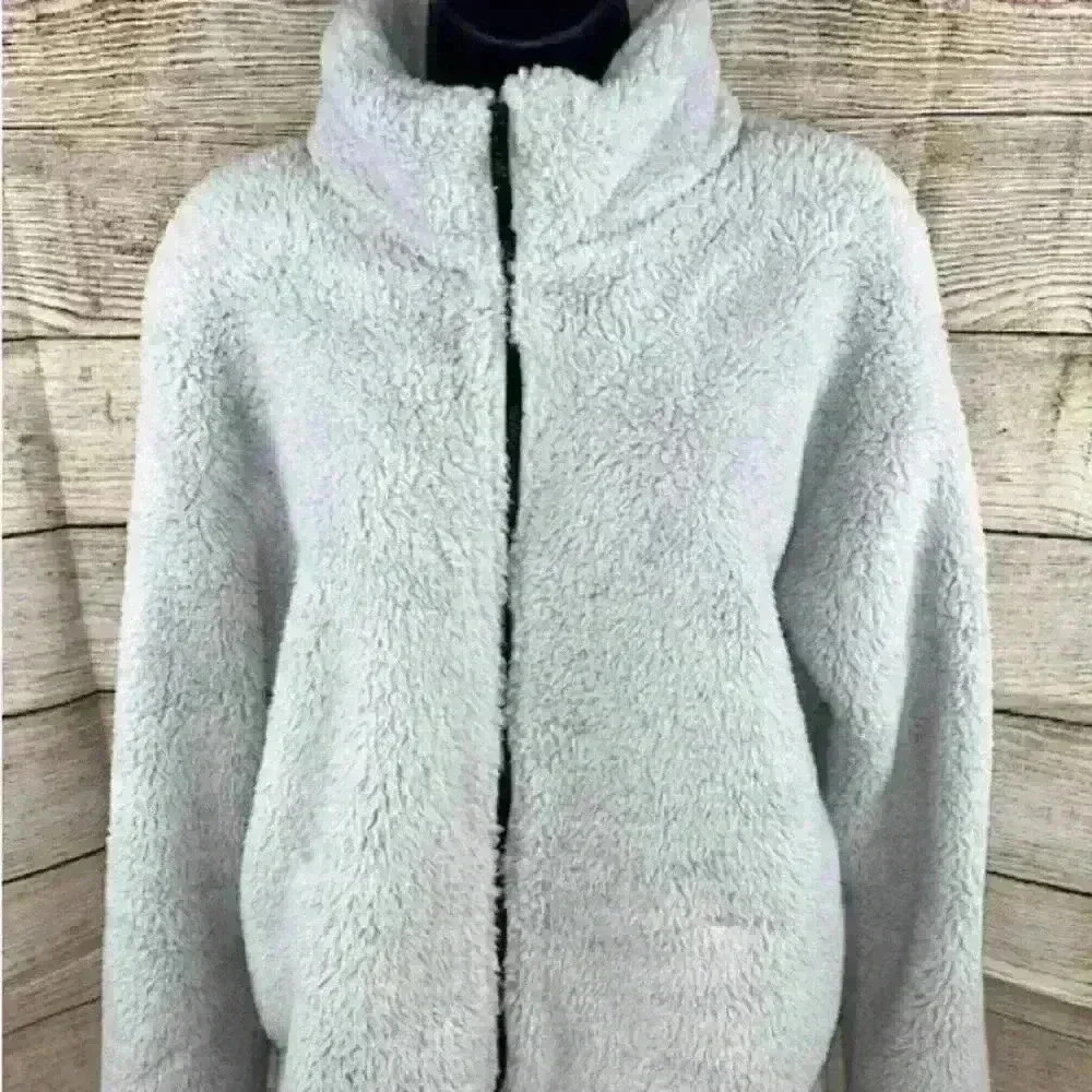PINK Victoria’s Secret Teddy Sherpa Full Zip Jacket size SM